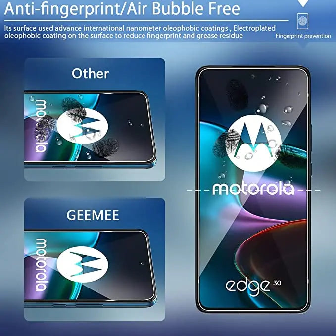 3Pcs Tempered Glass For Motorola Edge 30 20 30pro 30Neo 20Lite 20Pro  Screen Protector