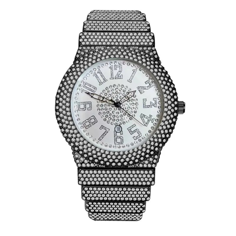Original Famous Big Brand Men Watches Luxury Diamond Golden Date Gifts Quartz Vintage Watch Reloj Hombre Relogio Masculino 2026