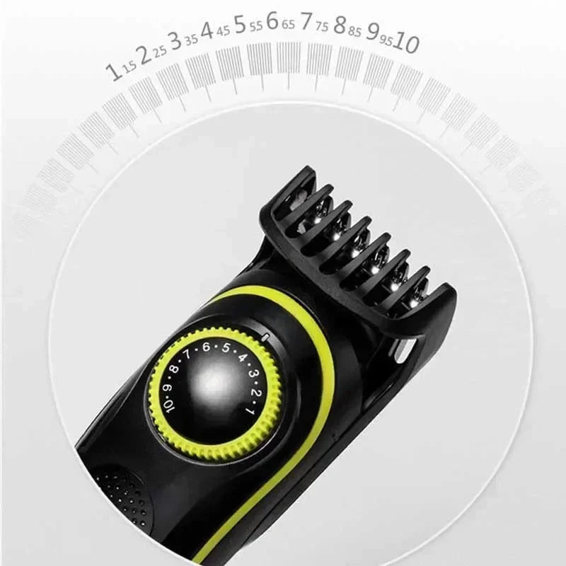 Hair Clipper Kemei KM-696 Multifunctional Trimmer for Men Electric Shaver for Men's Razor Nose 5 in 1 Professional Trimmer