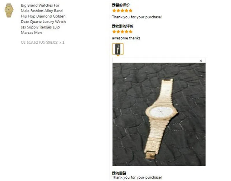 Original Famous Big Brand Men Watches Luxury Diamond Golden Date Gifts Quartz Vintage Watch Reloj Hombre Relogio Masculino 2026