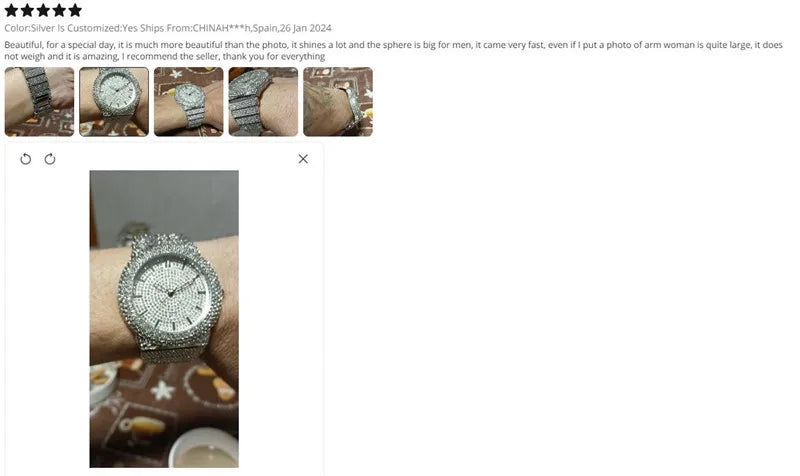 Original Famous Big Brand Men Watches Luxury Diamond Golden Date Gifts Quartz Vintage Watch Reloj Hombre Relogio Masculino 2026