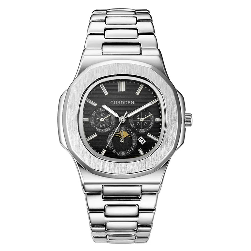 Relogio Masculino Original Big Brand Men Watches Reloj Hombre Fashion Alloy Band Sports Date Quatz Gifts Watch Montre Homme 2026