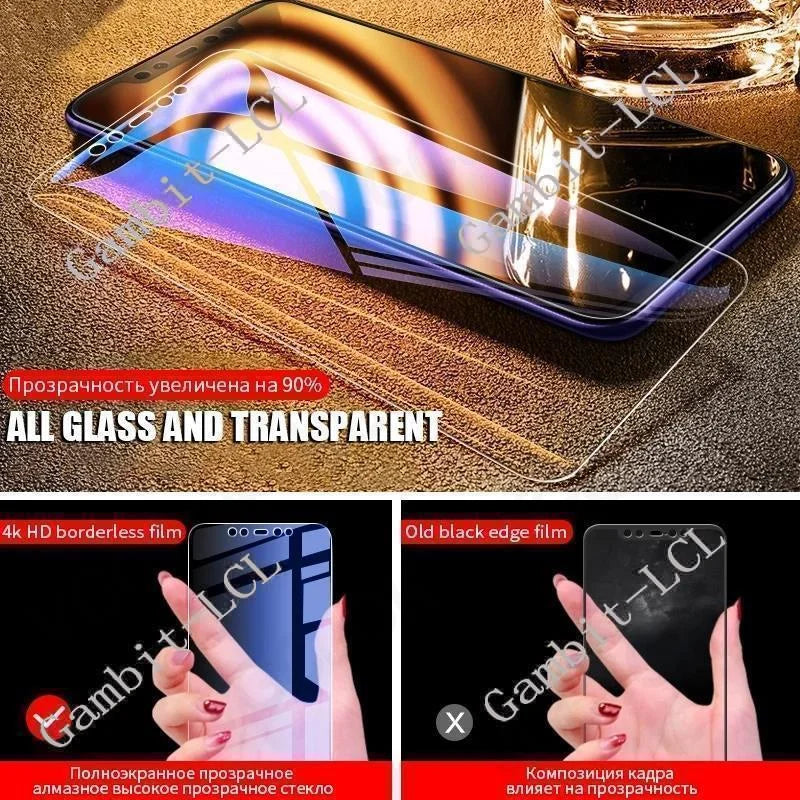 4PCS Tempered Glass For TCL 40 SE X XE 5G XL 406 406s 405 408 40R 305 305i 306 30 E 20 205 20B 20E 20L Screen Protector Film