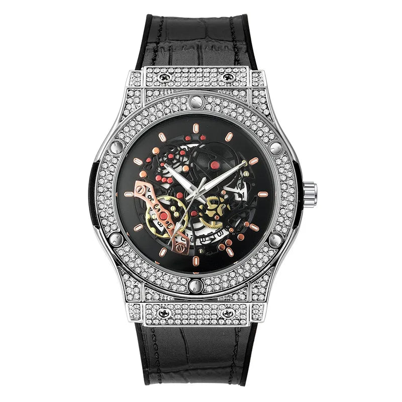 Original Famous Big Brand Men Watches Luxury Diamond Golden Date Gifts Quartz Vintage Watch Reloj Hombre Relogio Masculino 2026