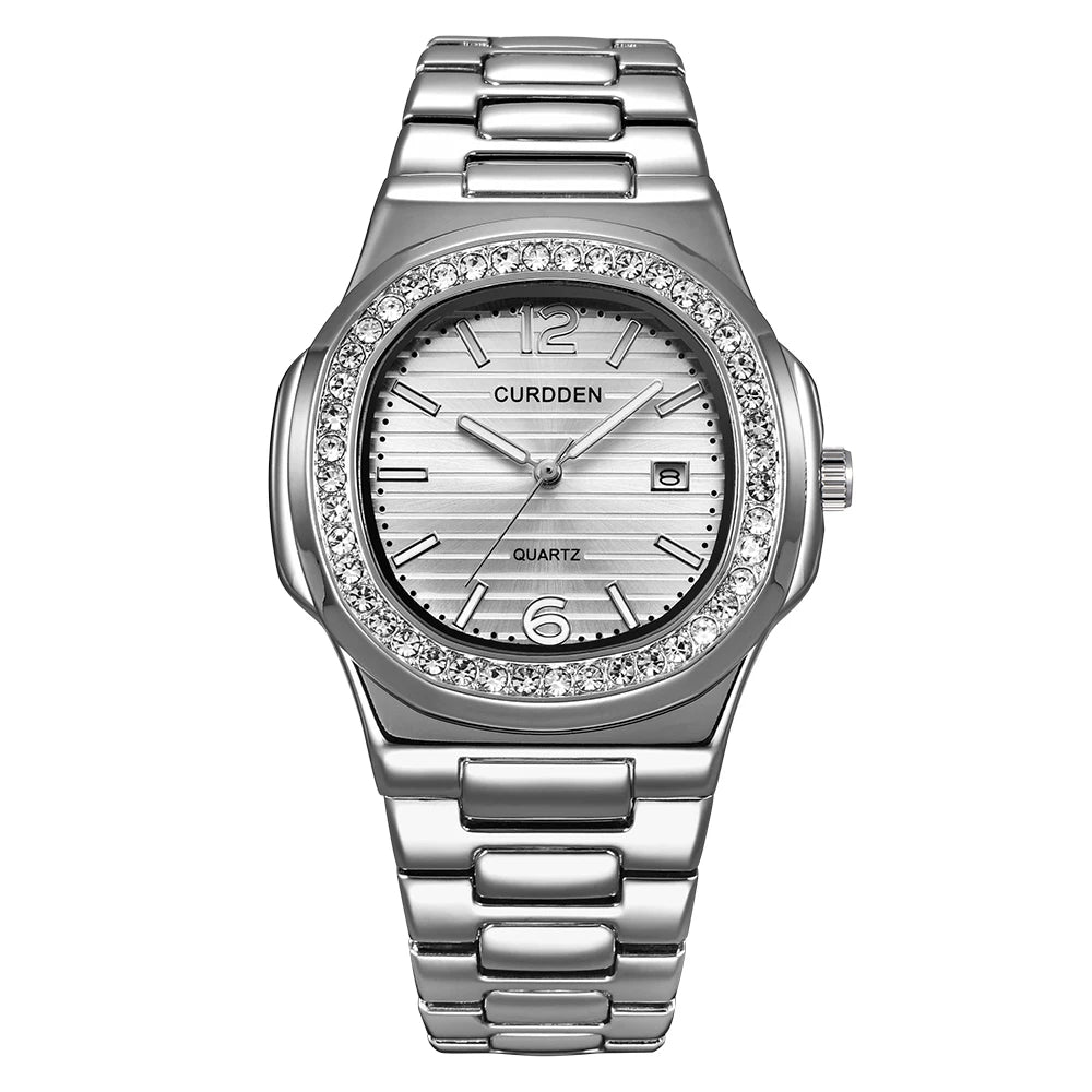 Relogio Masculino Original Big Brand Men Watches Reloj Hombre Fashion Alloy Band Sports Date Quatz Gifts Watch Montre Homme 2026