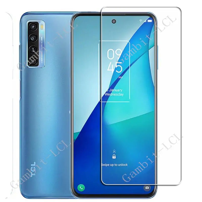 4PCS Tempered Glass For TCL 40 SE X XE 5G XL 406 406s 405 408 40R 305 305i 306 30 E 20 205 20B 20E 20L Screen Protector Film